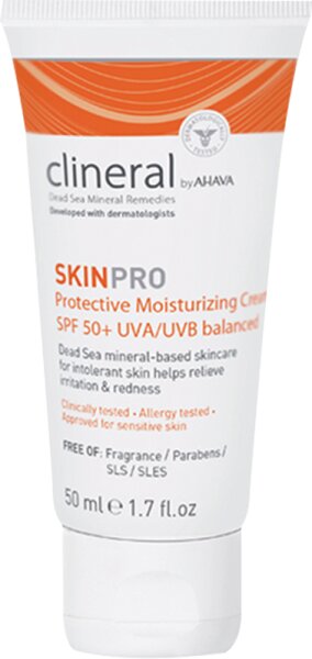 Clineral by Ahava Skinpro Protective Moisturizing Cream SPF 50+ Gesichtscreme