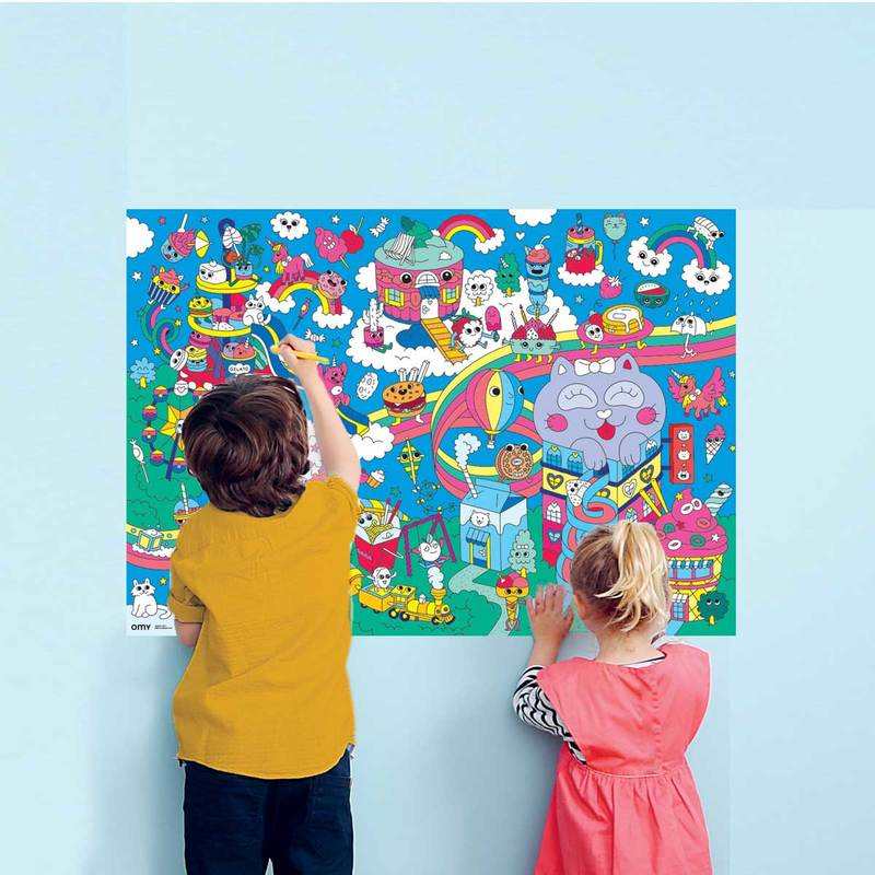 Poster et stickers, Kawaii - OMY