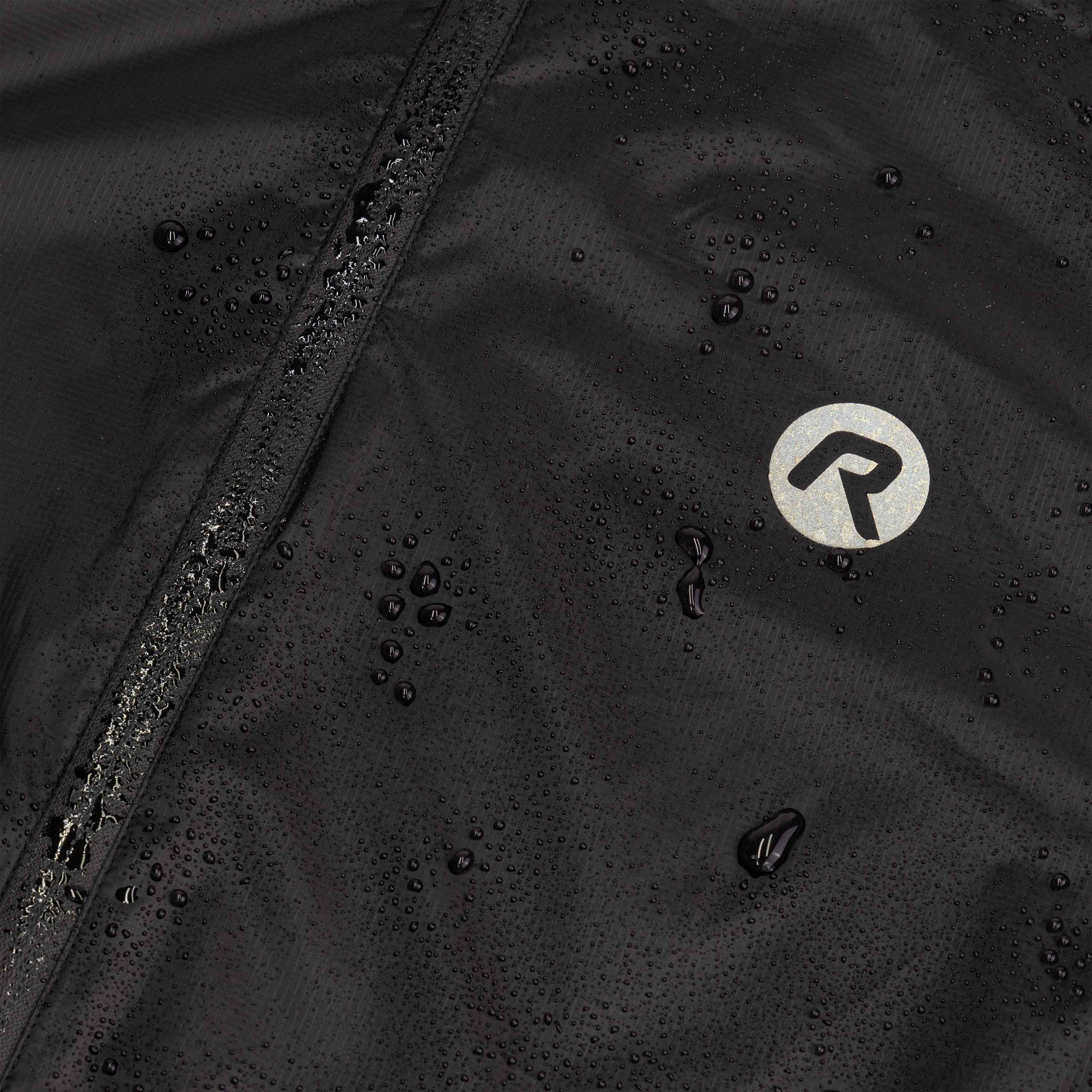 Rogelli Essential Black Herren Fahrrad Regenjacke