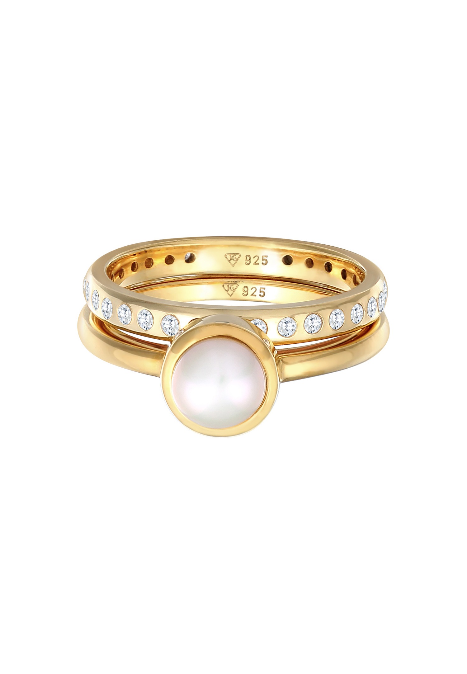 Zestaw Nenalina dla kobiet Eternity Pearl z perłami hodowlanymi słodkowodnymi w srebrze próby 925