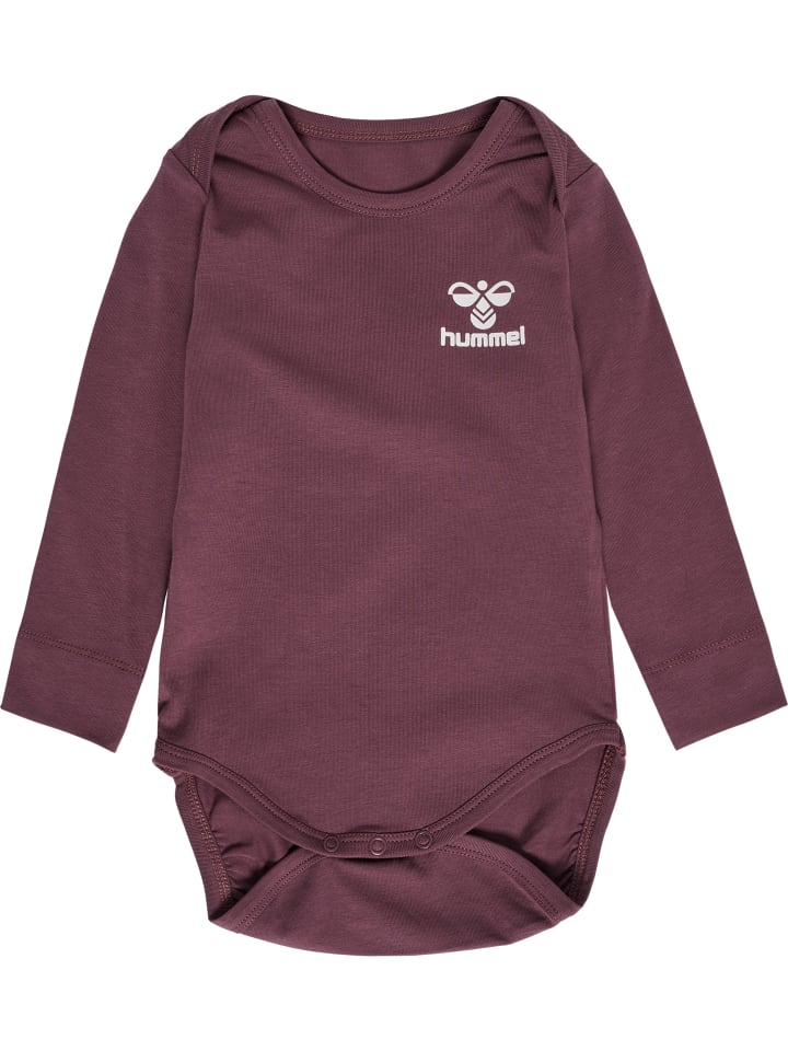 Hummel Hummel Druckknopf Strampler Hmlelvina Mädchen in PLUM WINE günstig kaufen