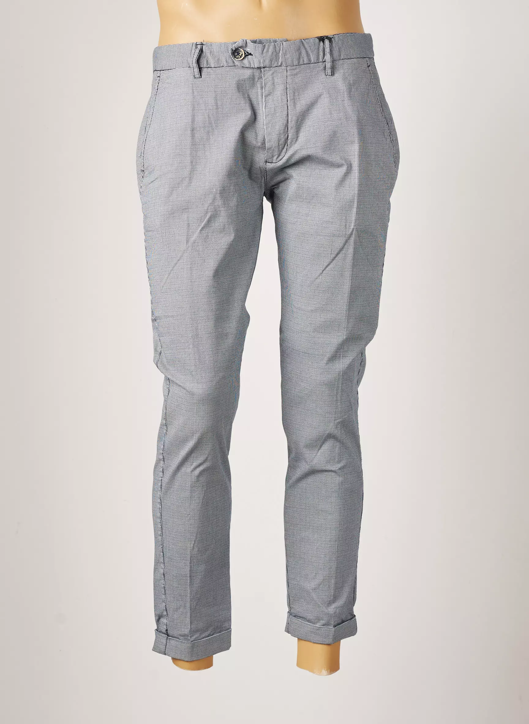 Dan John Pantalons Chino Homme couleur bleu
