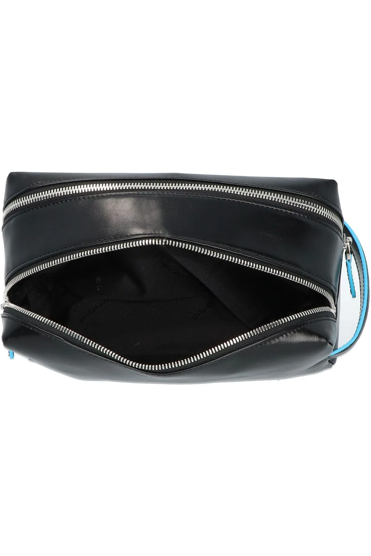 PIQUADRO  Blue Square Kulturbeutel Leder 25 cm