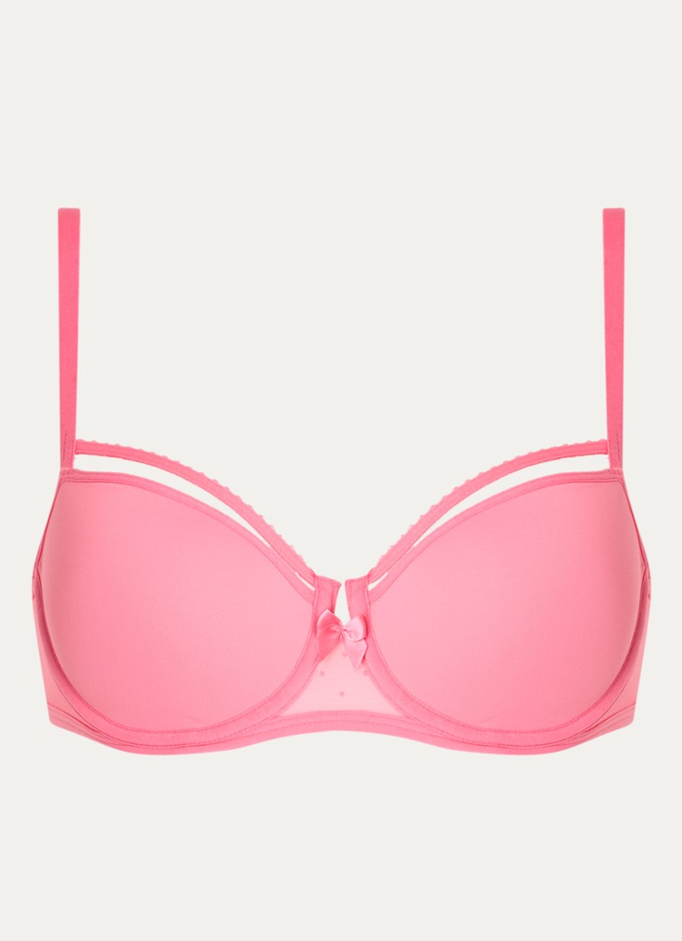 Biustonosz balkonetka Marlies Dekkers Peekaboo Mesh