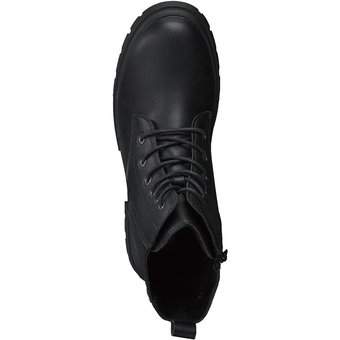 Barbarella Schnür Boots in schwarz