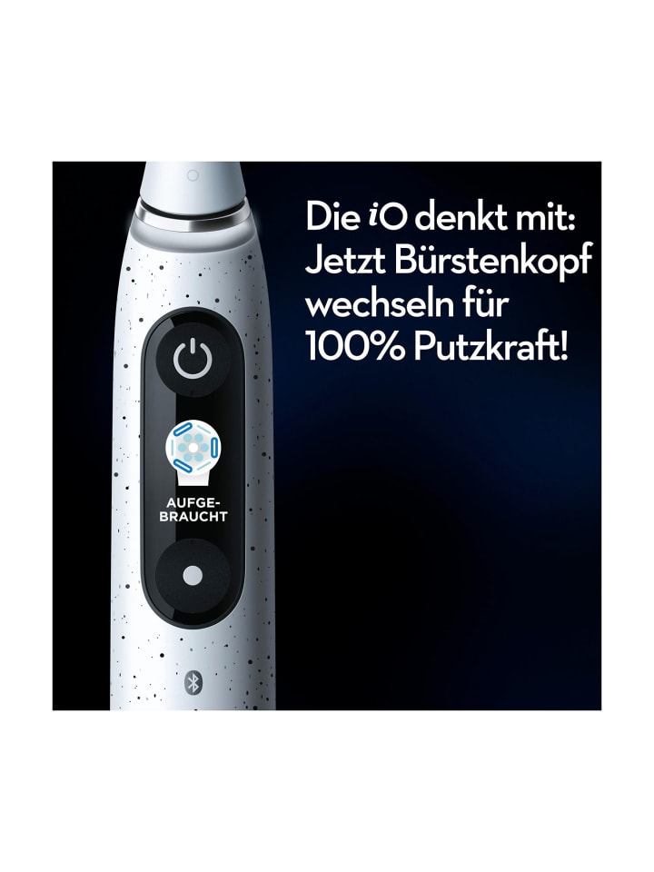 Oral-B iO Series 10 Zahnbürste weiß in Weiß günstig kaufen onesize