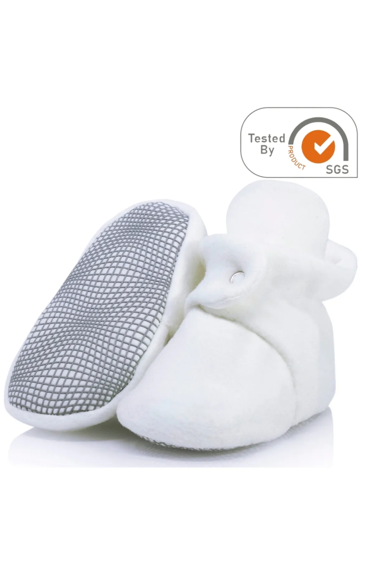 Ella Bonna  Babyschuhe aus Bio-Baumwolle, rutschfeste Sohle, Baumwolle, Hausschuhe für Neugeborene, Heim- und Kinderzimmerschuhe