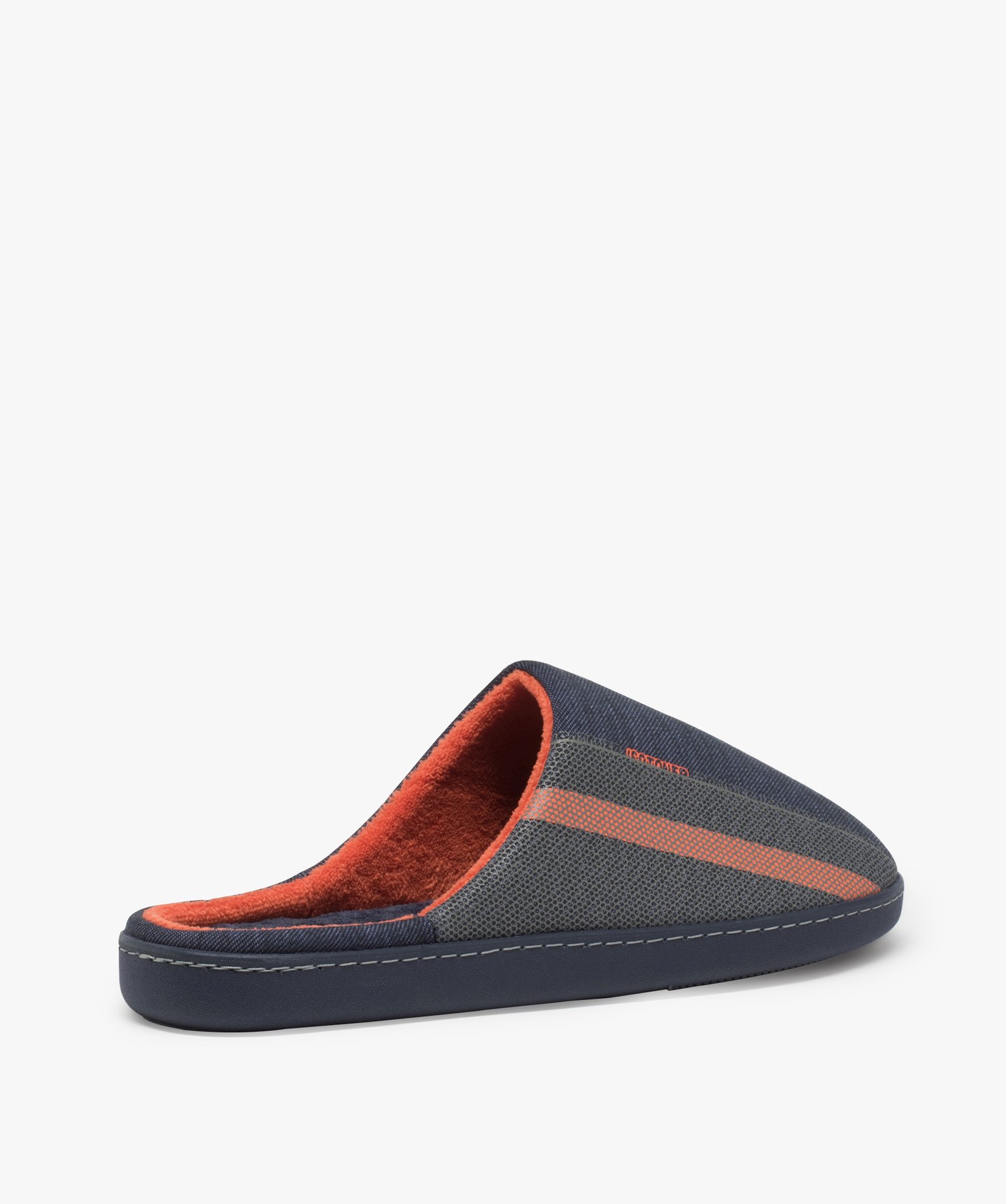 Chaussons homme mules d’intérieur dessus fantaisie - Isot... | GEMO