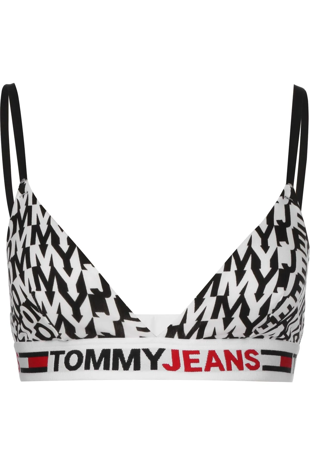 Tommy Hilfiger  BH - Schwarz - Geometrisches Muster