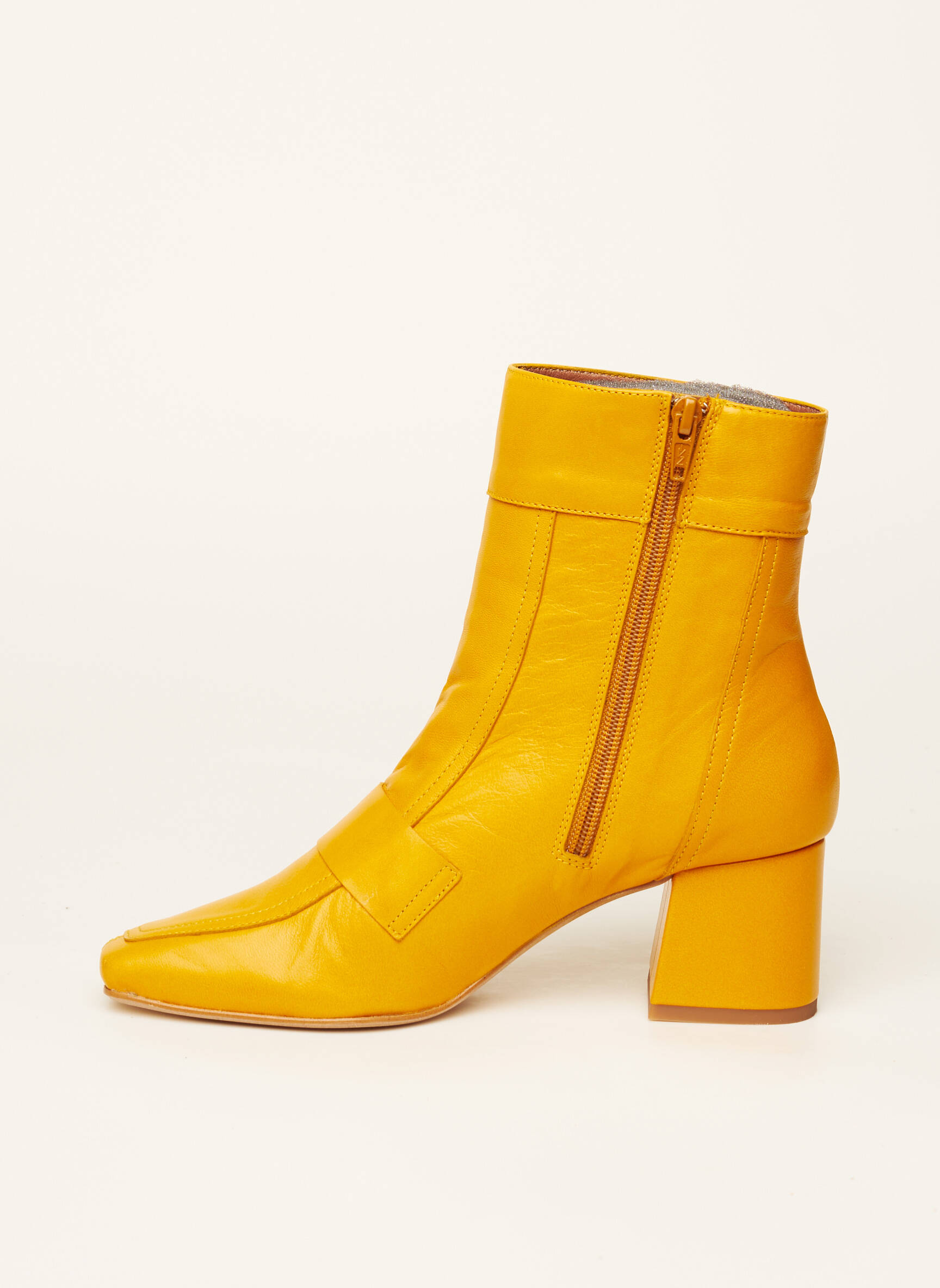Sarenza Bottines Femme couleur jaune