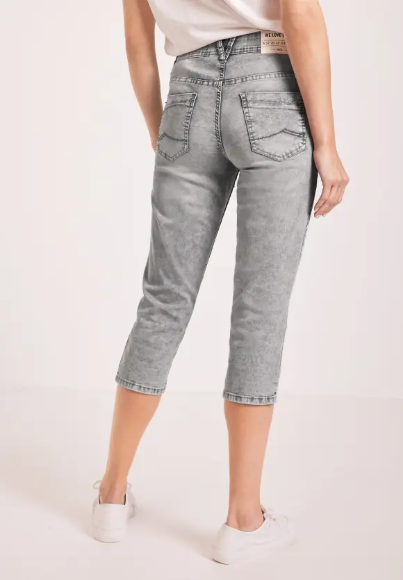 CECIL Loose Fit Jeans in 3/4-Länge