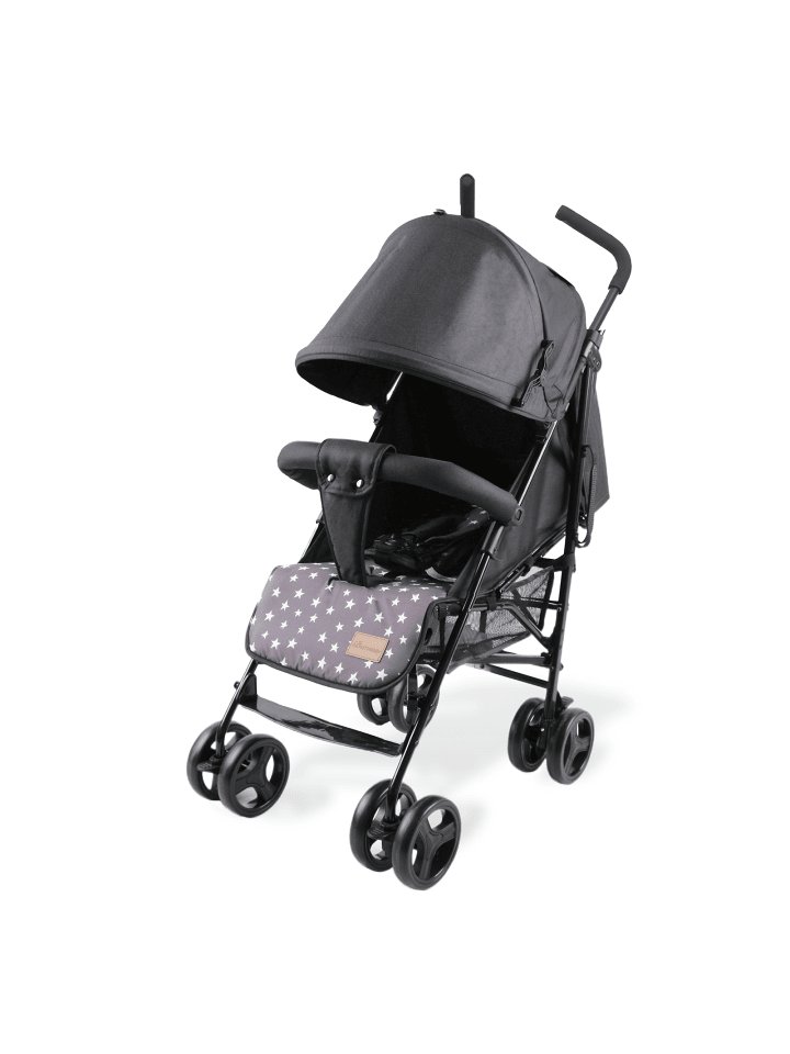 Yalion Reisebuggy Bemesu mit Liegeposition in Schwarz günstig kaufen onesize