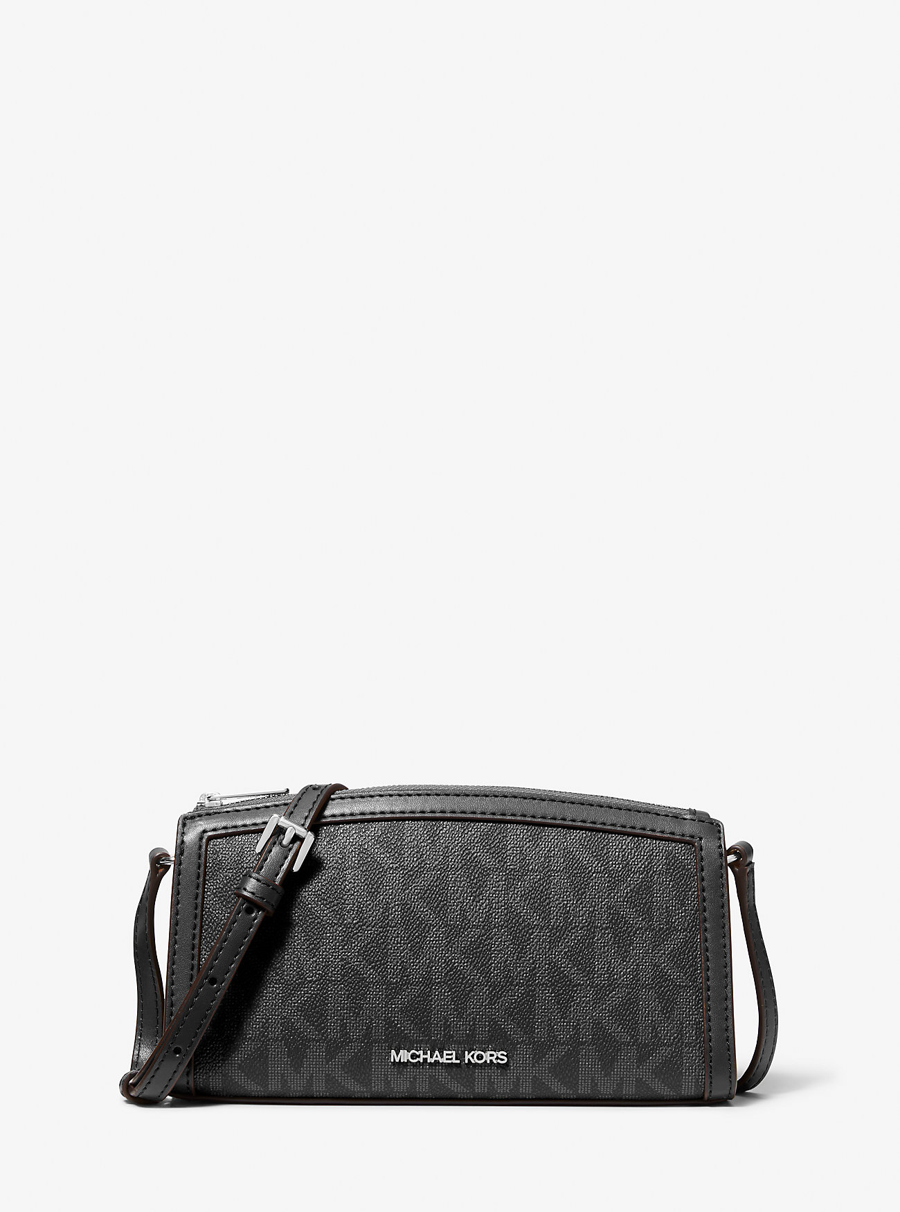 Jet Set Medium Signature Logo Skulderveske - SVART