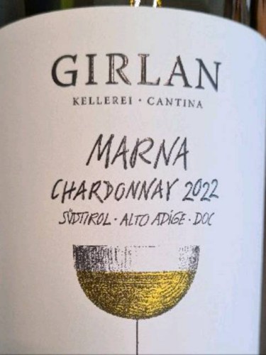 GirlanMarna Chardonnay 2022
