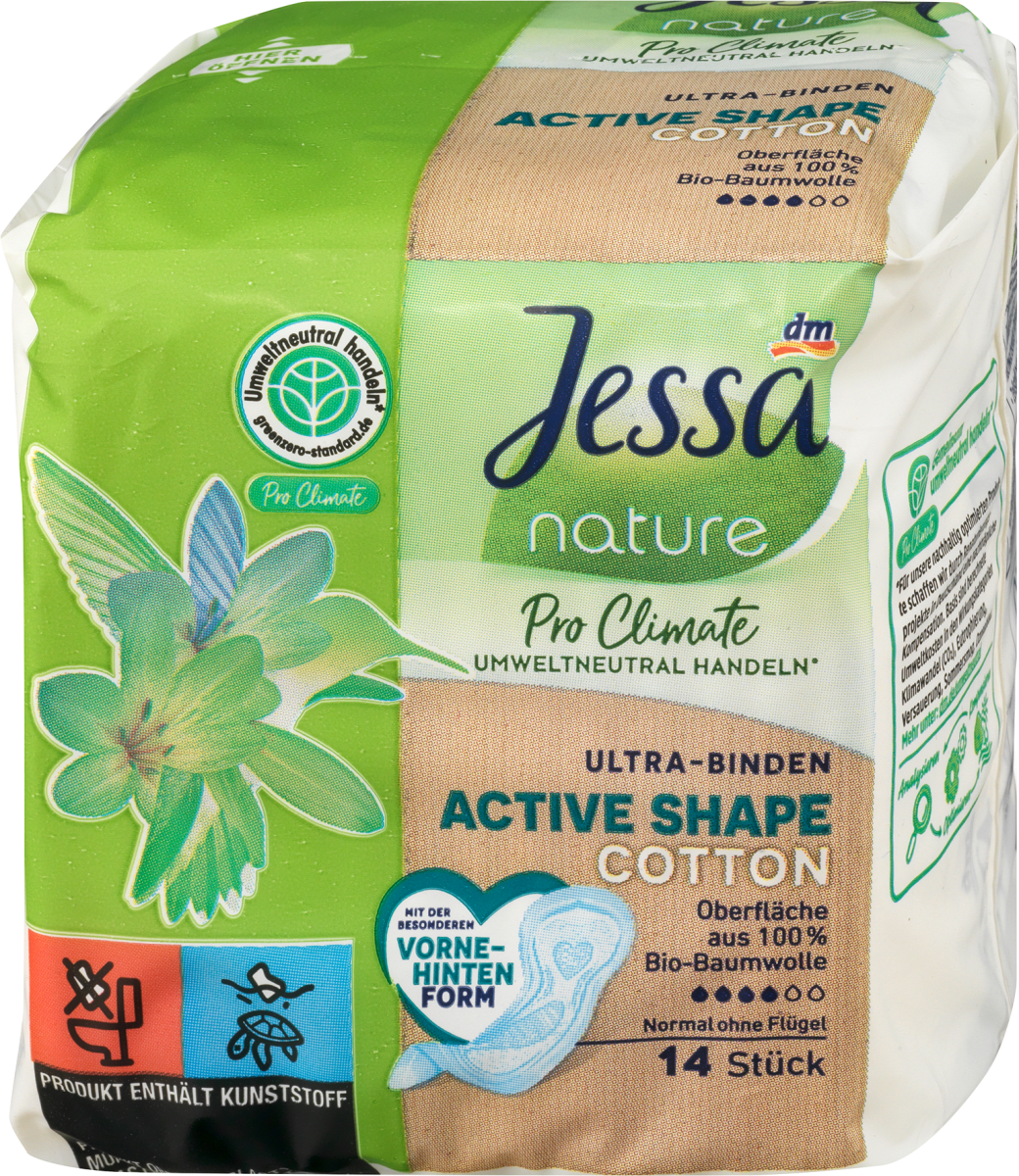 Ultra-Binden Active Shape Cotton Pro Climate nature, 14 St