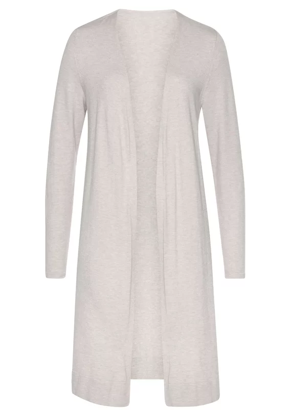 Longstrickjacke