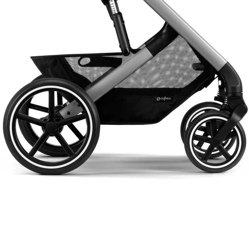 Poussette citadine Balios S lux ocean blue chassis silver Cybex