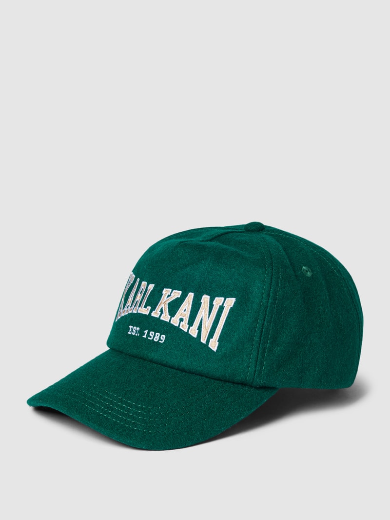 Basecap mit Label-Stitching in schilf