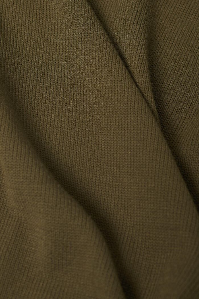 Rollkragen-Strickkleid