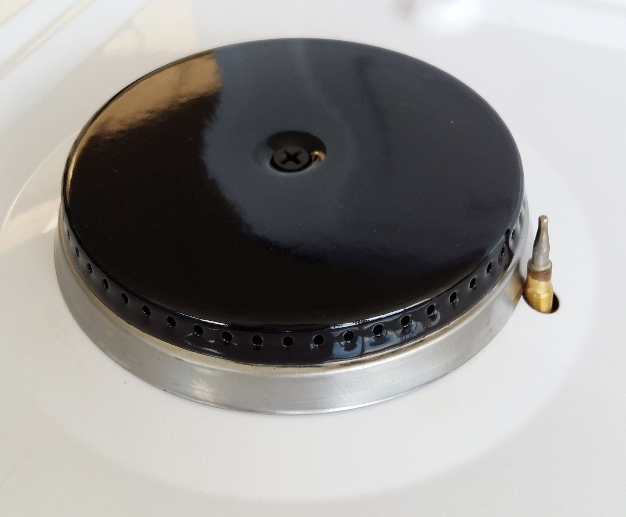 BlueCraft Gaskocher, 2-flammig - inkl. Manometerregler 50mbar und Gasschlauch 100 cm