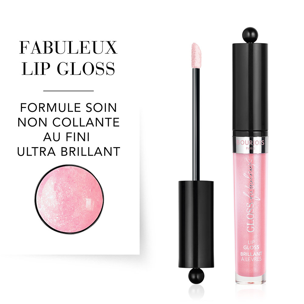 Bourjois Gloss Fabuleux -Vitamine E & huile d'Argan - 03 ROSE CHARISMATIC Gloss