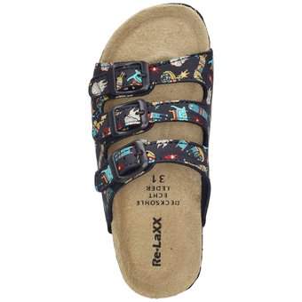 Re-Laxx Pantolette in blau