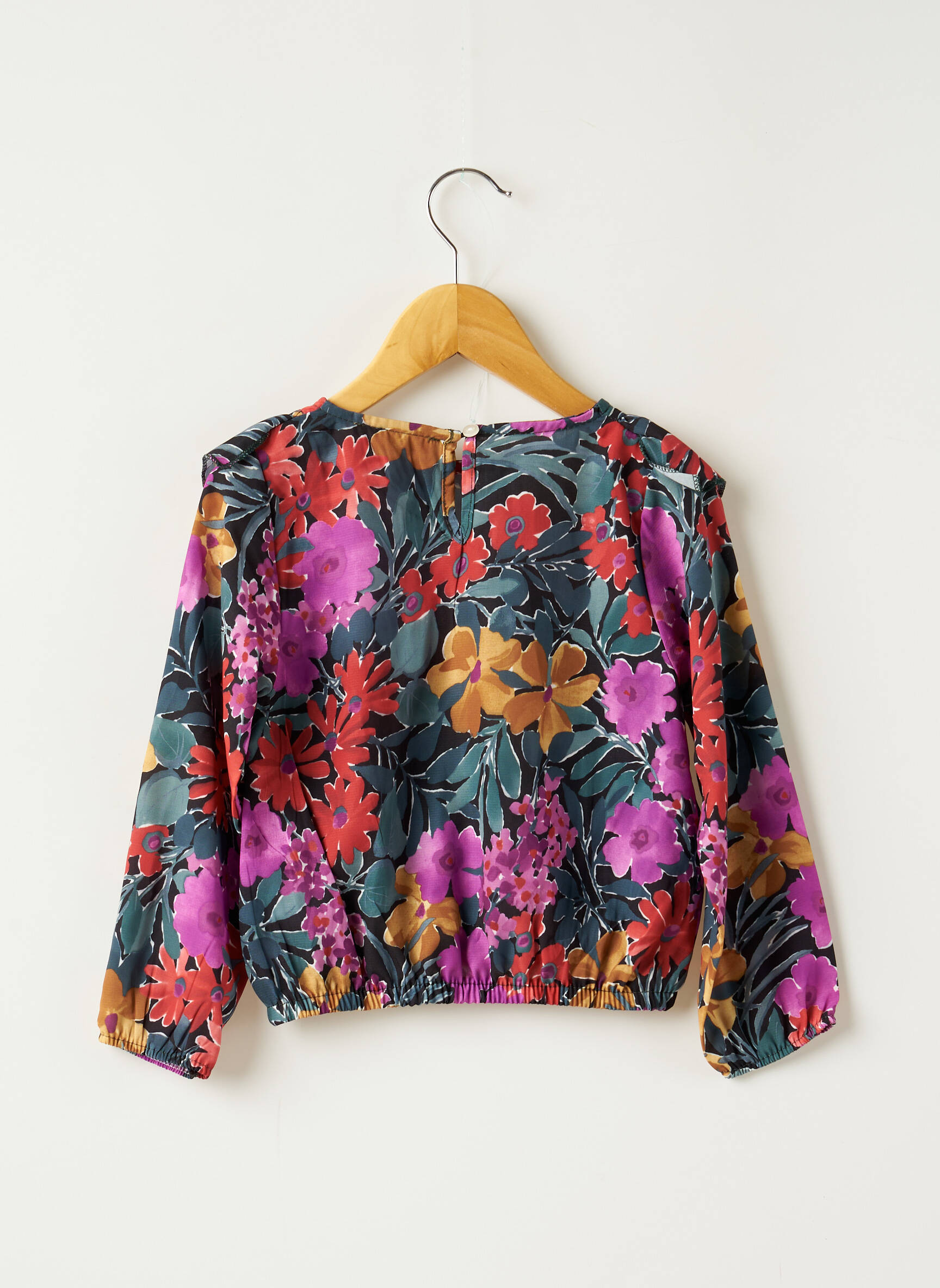 P Tit Mome Blouses Fille couleur noir