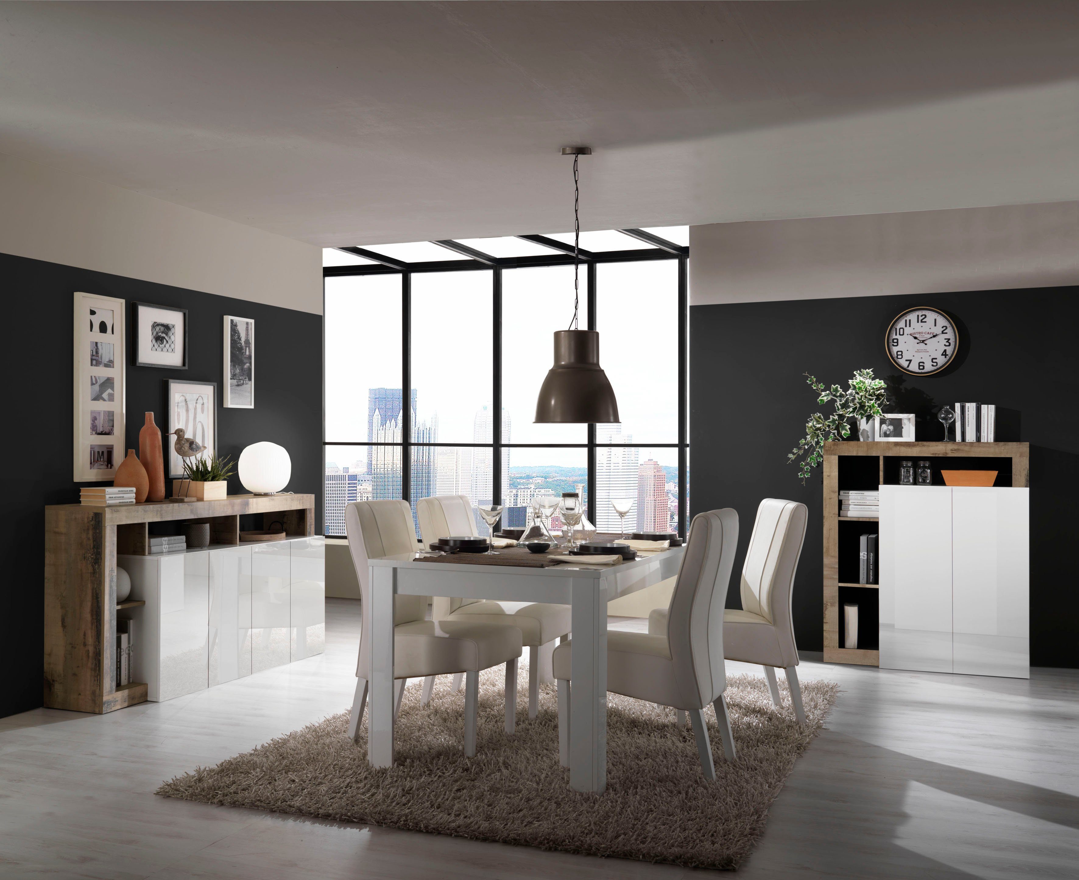 LC Highboard Hamburg, Breite 108 cm