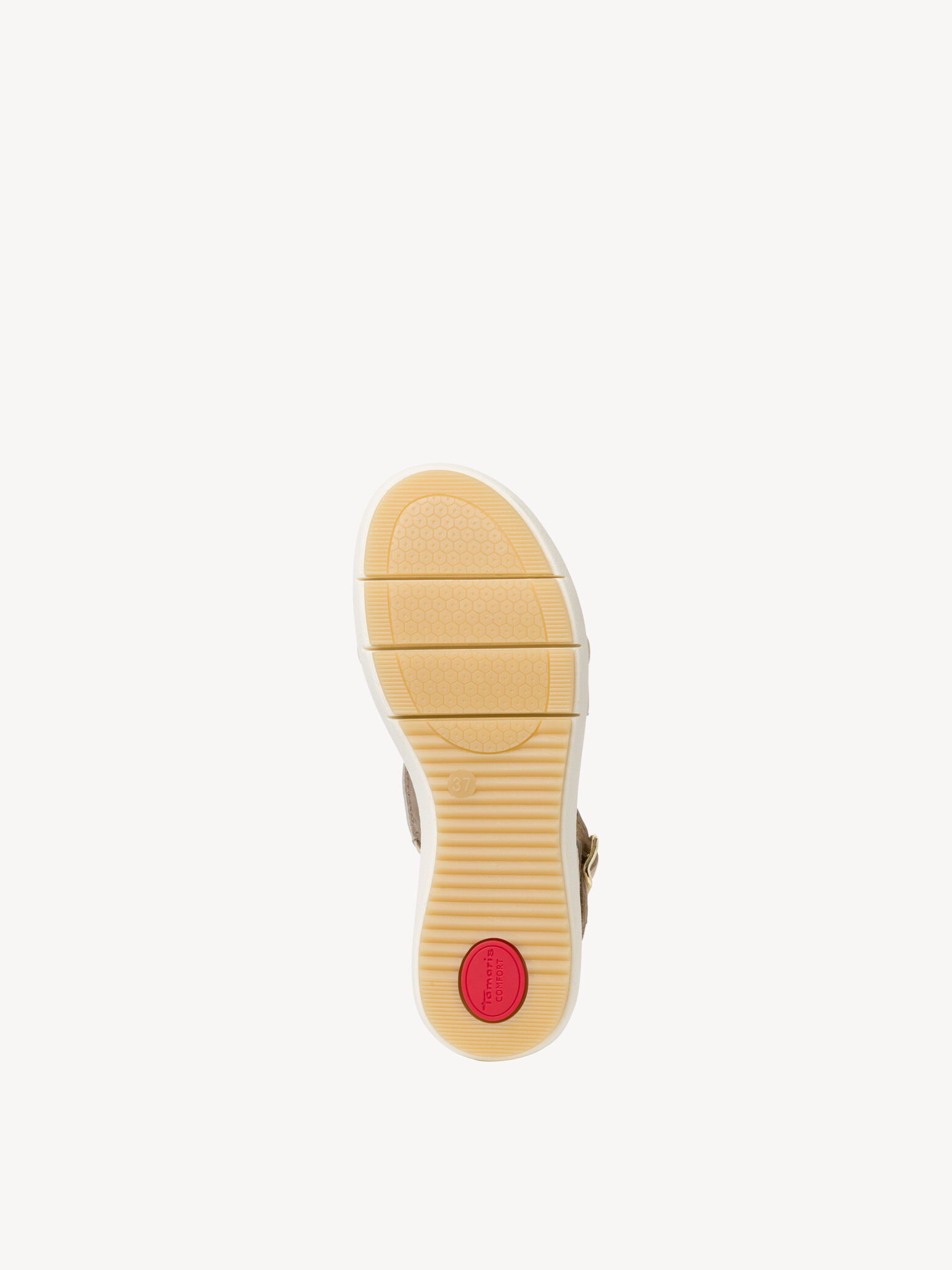 Sandale en cuir - beige