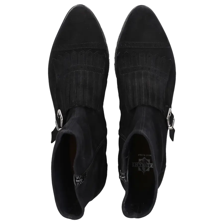 Truman's - Stiefeletten 9098 Veloursleder - schwarz