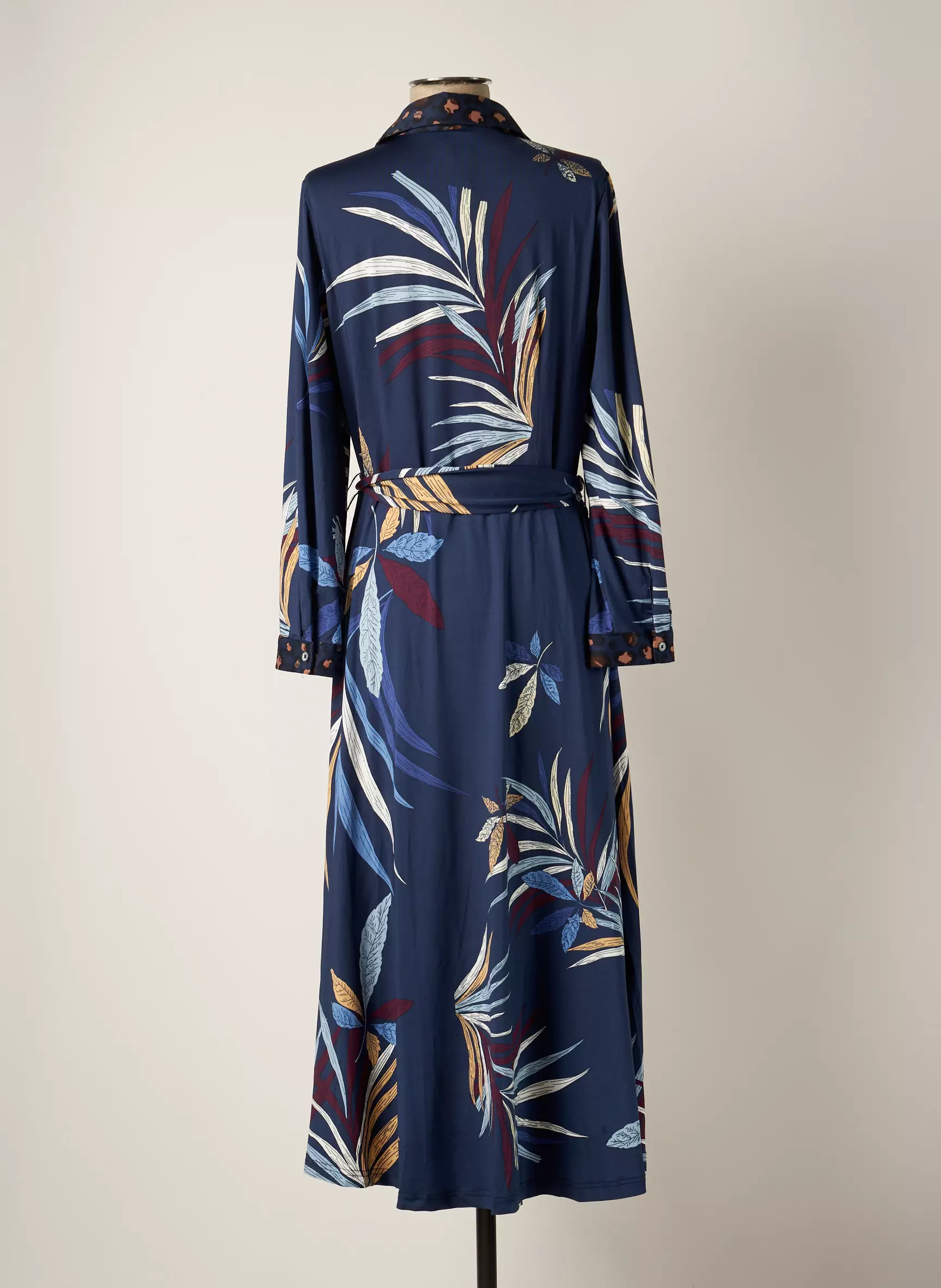 K Design Robes Longues Femme couleur bleu