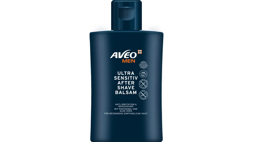 AVEO MEN Ultra Sensitiv After Shave Balsam 125 ml