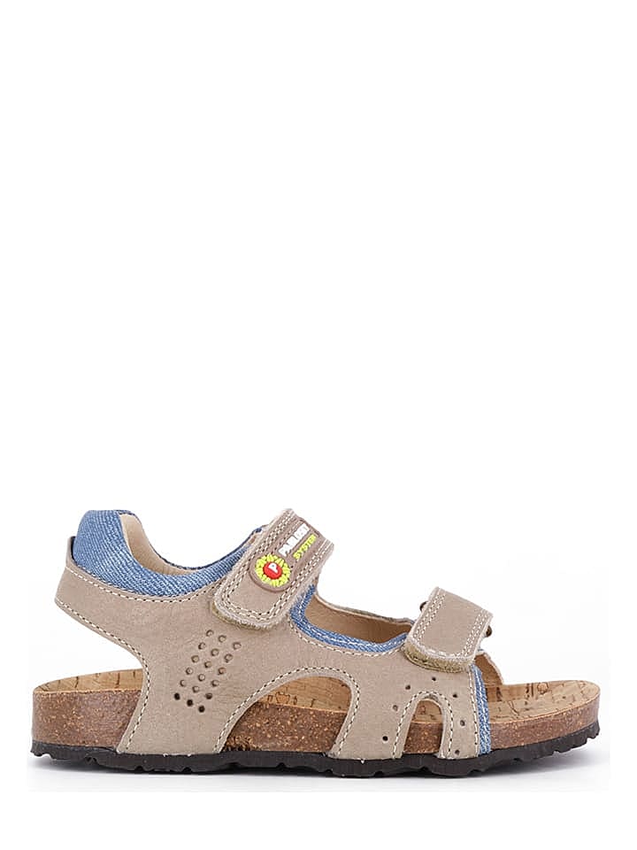 Pablosky Leder-Sandalen in Beige günstig kaufen 34
