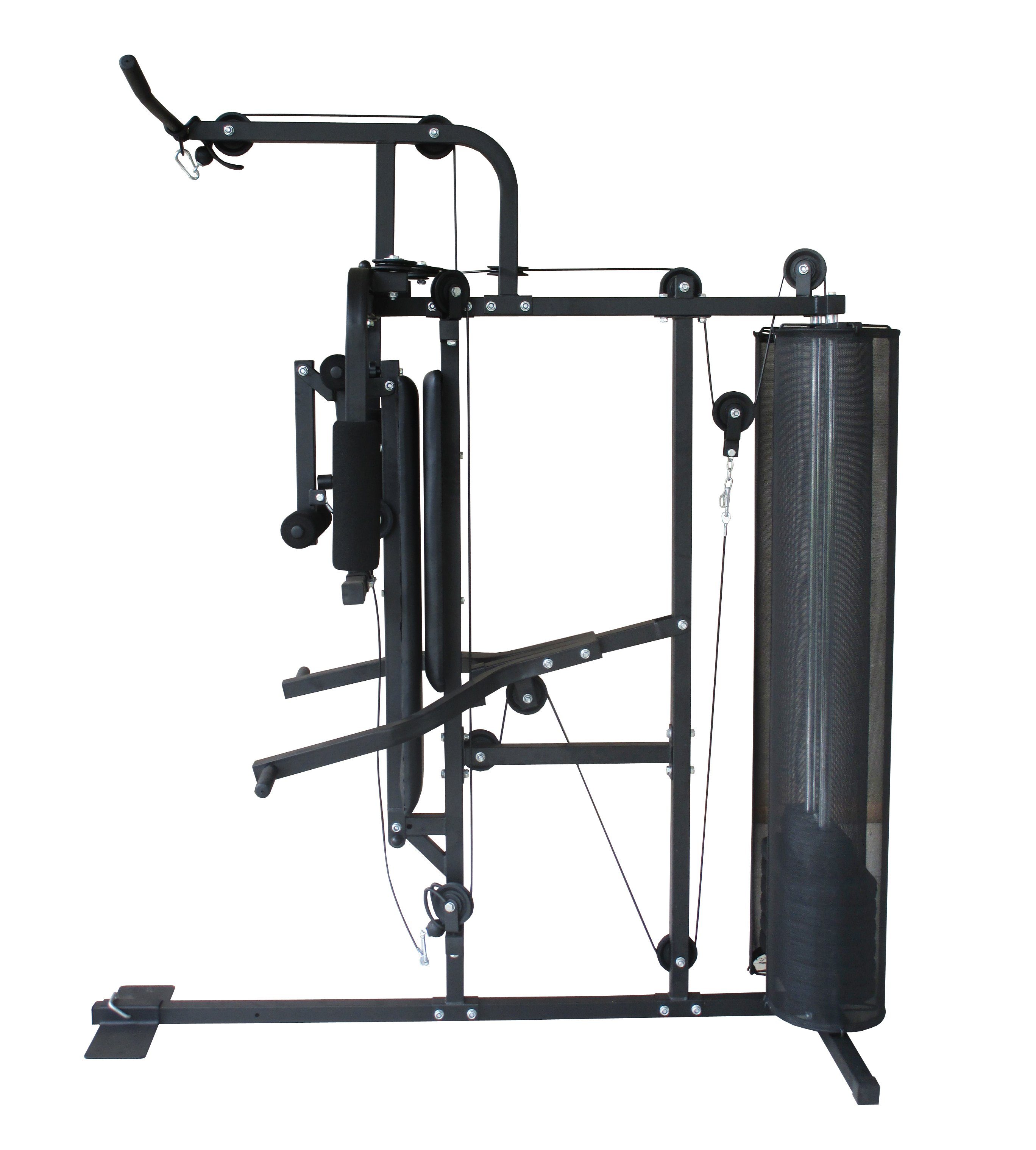 MOTIVE FITNESS by U.N.O. Kraftstation Multi-Gym Hercules, 7 Gewichtsblöcke