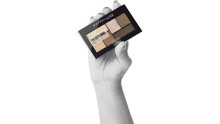 MAYBELLINE NEW YORK Lidschatten City Mini Palette 6 g 400 - Rooftop Bronzes