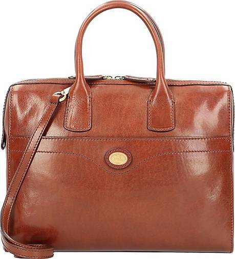 The Bridge Aktentasche Leder 35 cm Laptopfach