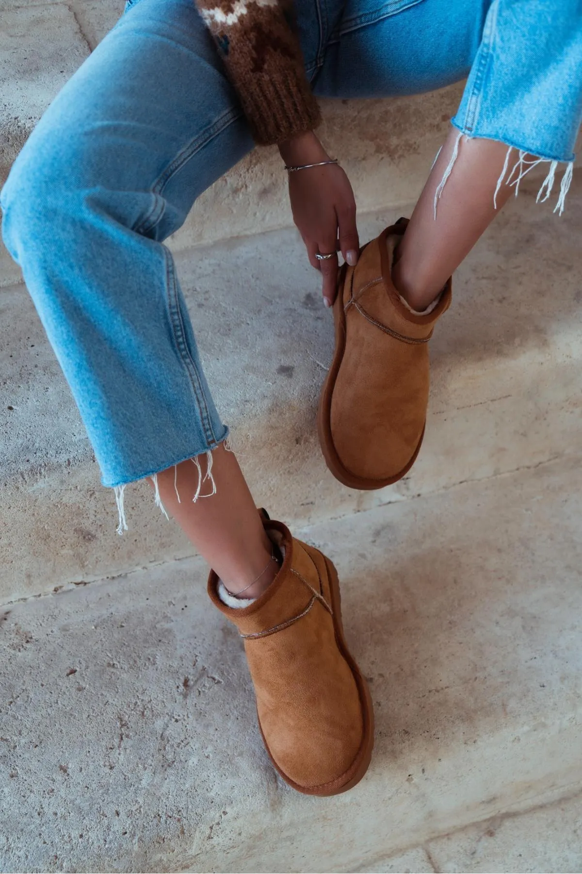 NİŞANTAŞI SHOES  Stiefelette - Braun - Flacher Absatz