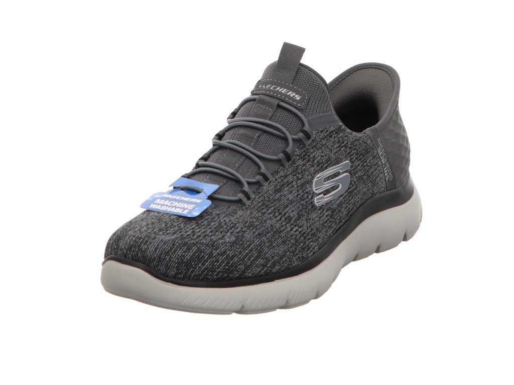 SKECHERS Freizeit Schnürer grau