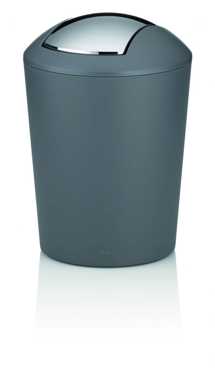 kela Schwingdeckeleimer Marta Grau 1,7 L