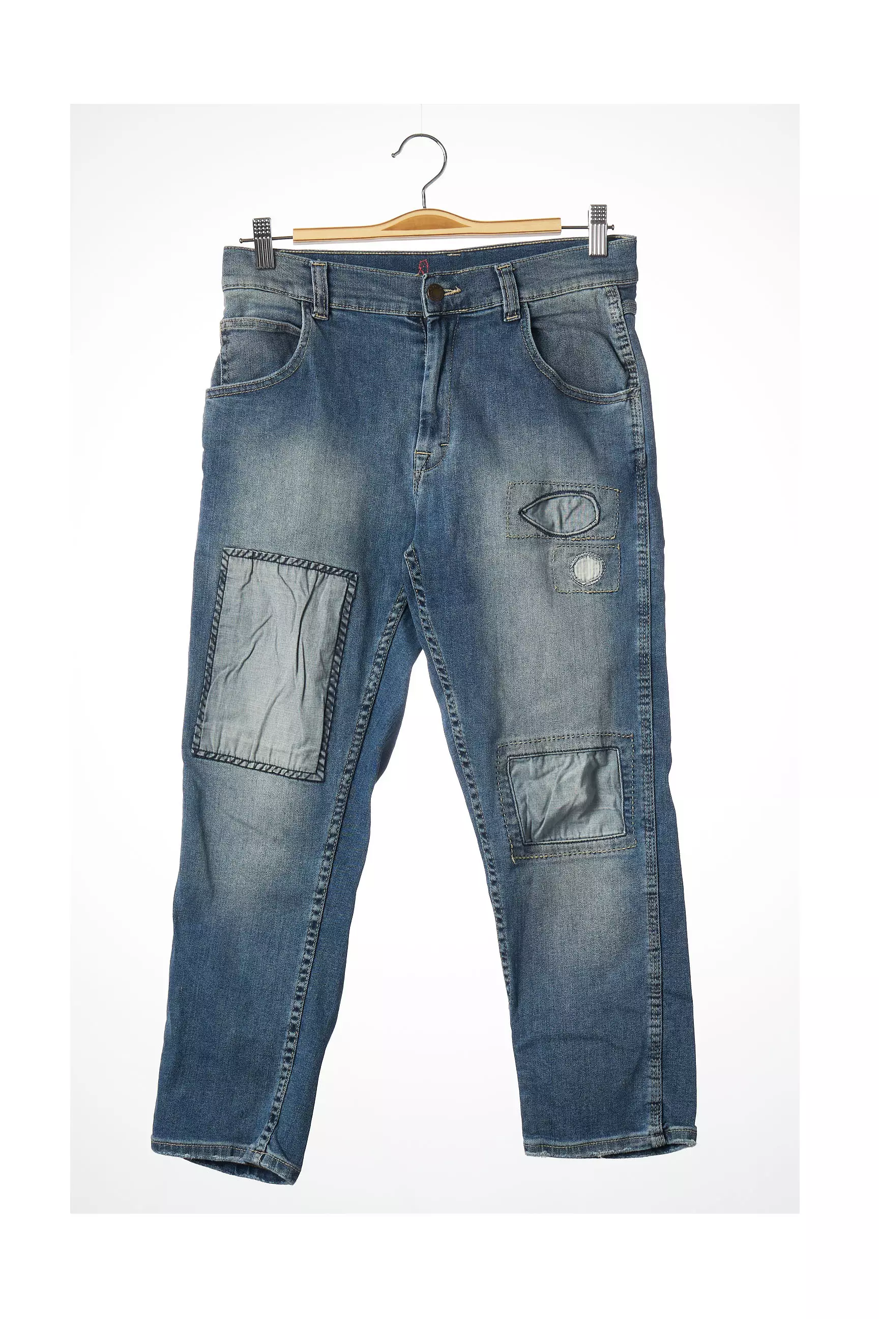 Paul Joe Pantacourts Femme couleur bleu