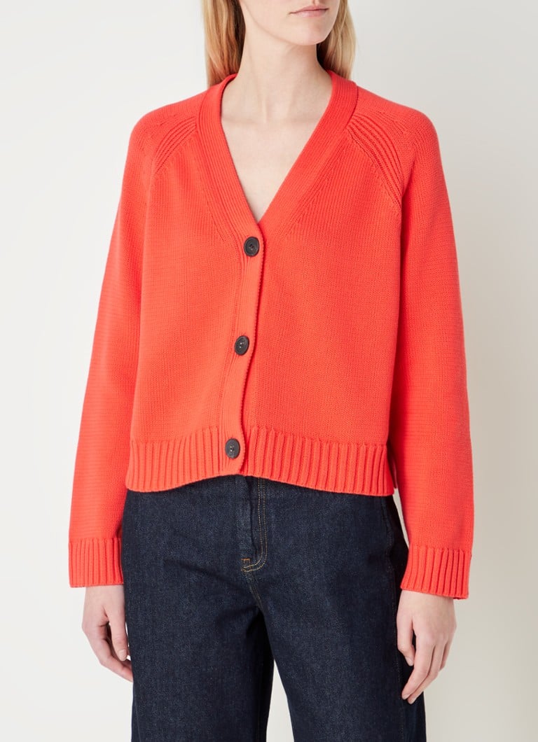 Gilet en maille fine Karine de Whistles avec col en V