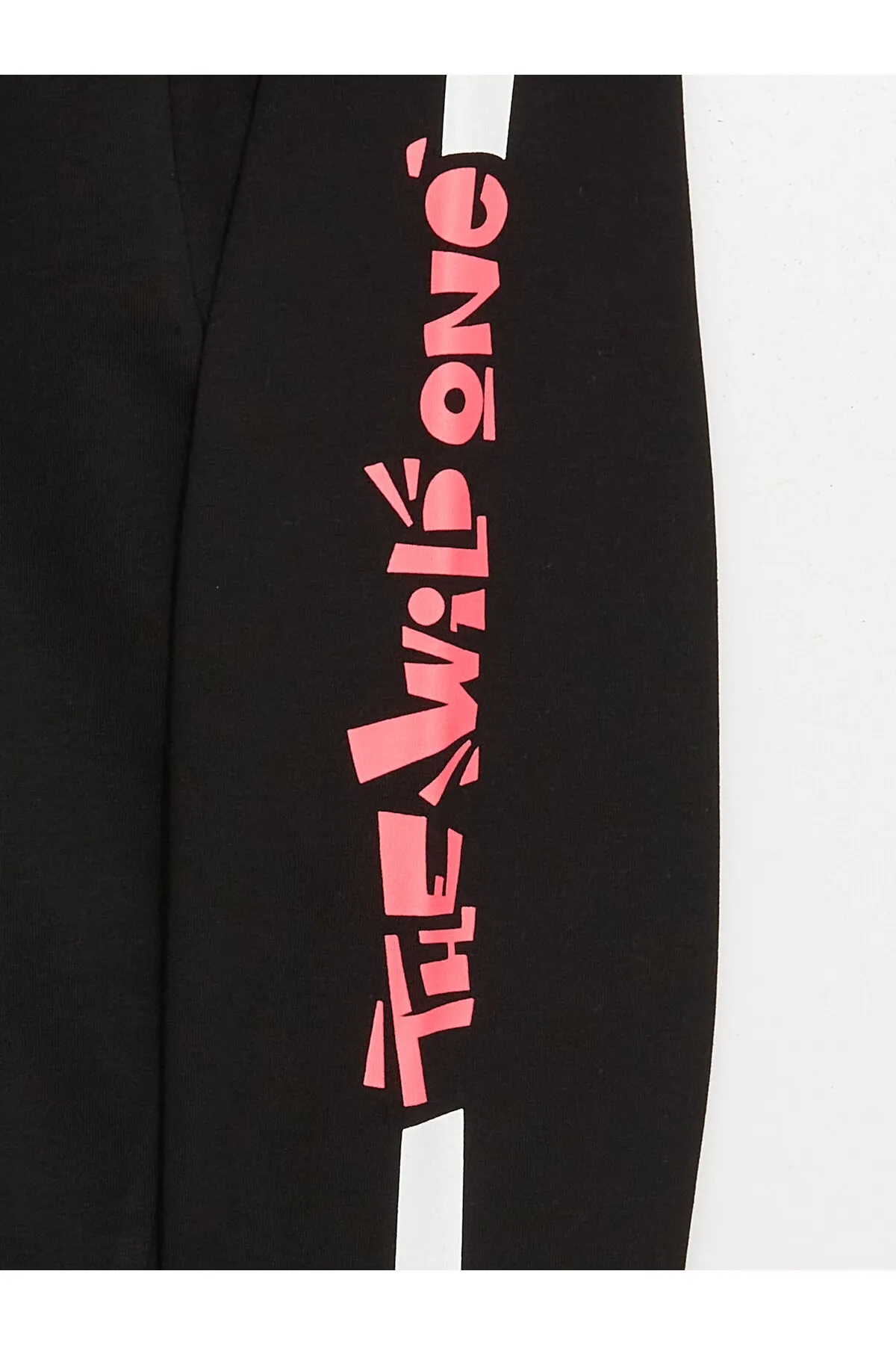 LC Waikiki  Bedrucktes Langarm-Sweatshirt und Strumpfhose für Mädchen mit Rundhalsausschnitt