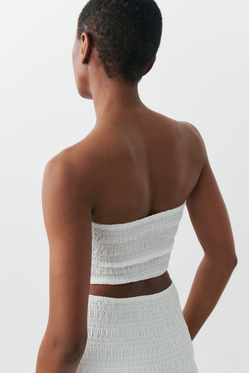 Smock tube top