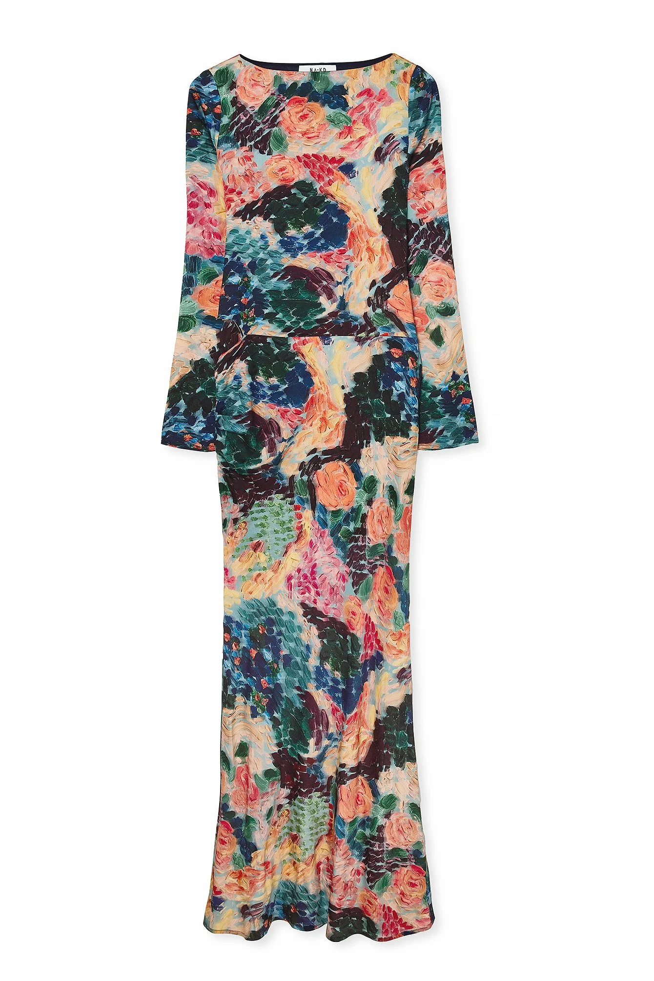 Water Lily Print Dress