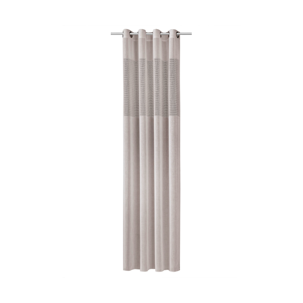 Ösenschal V2 taupe