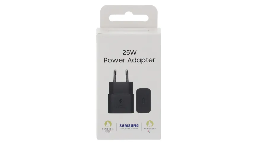 Samsung Schnellladegerät USB-C 25W schwarz schwarz
