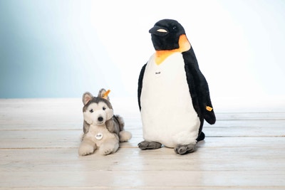 Bernie Husky, 33 cm, weiß