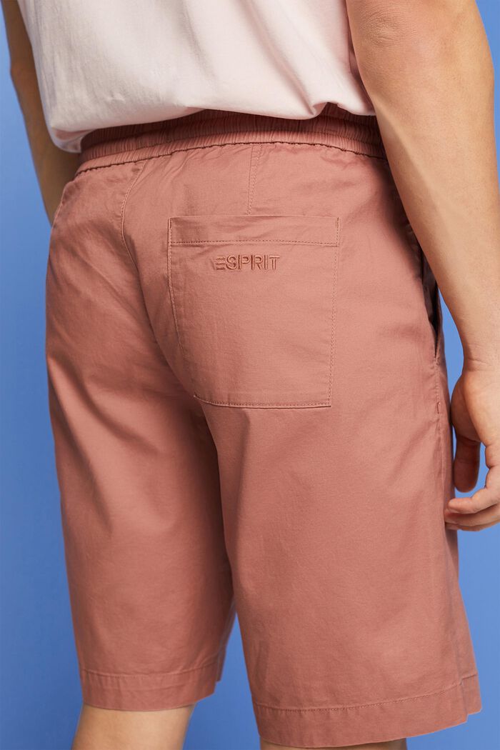 Shorts aus Baumwolltwill