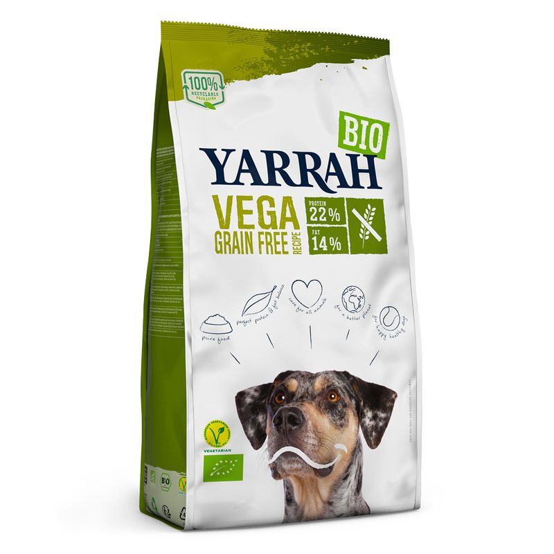 Yarrah Bio Ökologisches Hundefutter Vega Getreidefrei