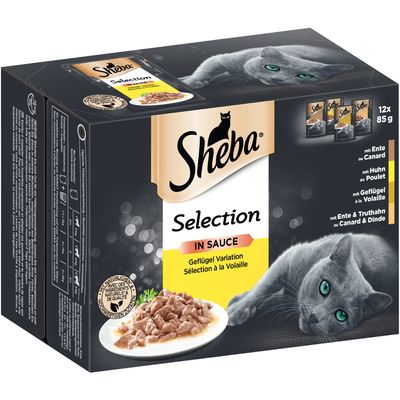 Megapack Sheba Varietäten Frischebeutel 48 x 85 g